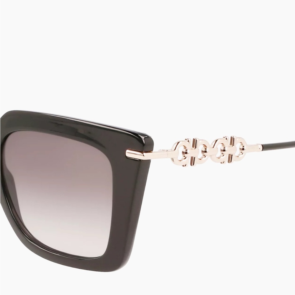 SALVATORE FERRAGAMO Gancini 51MM Rectangle Sunglasses - Picture 6 of 15